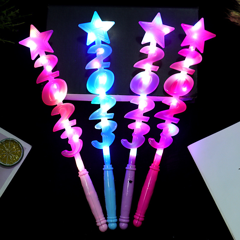 2023 Glow Stick New Year LED Glow Stick Company Annual Meeting Light Stick Small Gifts Children's Educational Luminous Toys