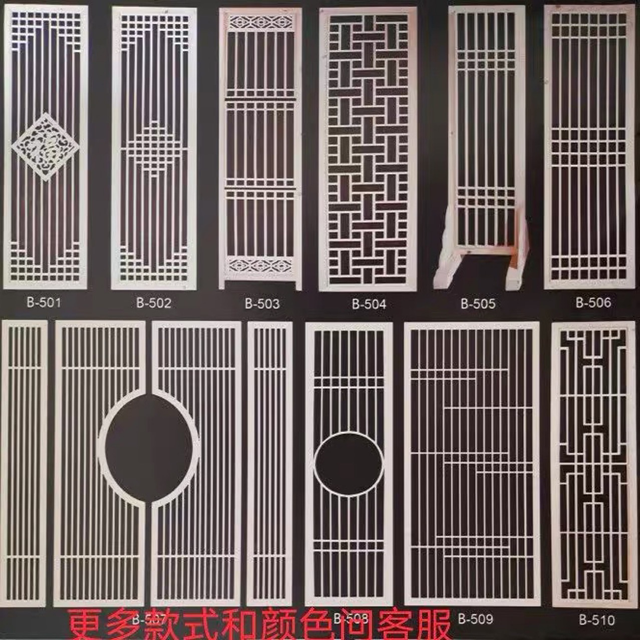 实木花格仿古门花窗背景墙新款多功能镂空中式隔断屏风装饰木格栅