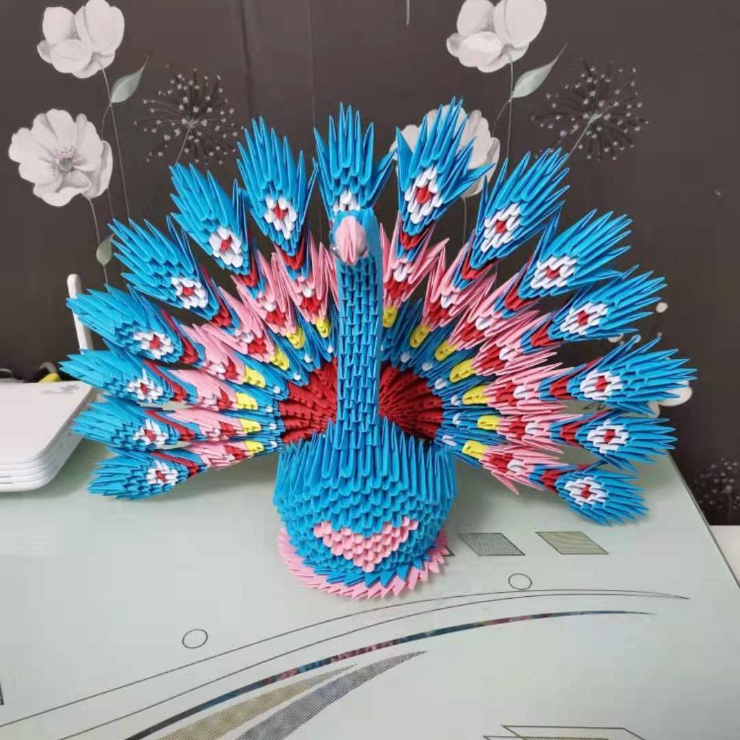 厘米三角插手工纸diy课程折纸