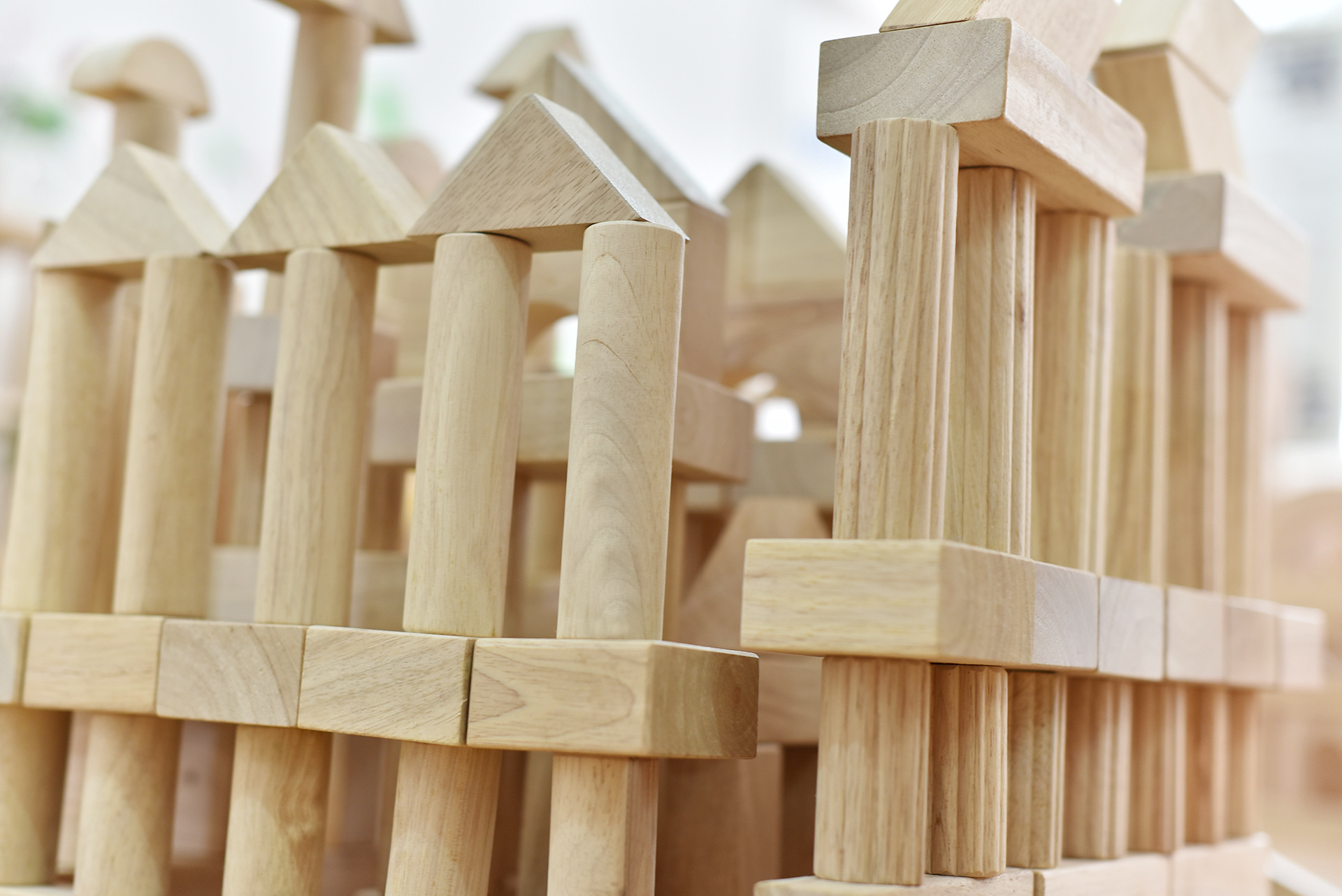 9 kg/套幼儿园积木 大型原木积木224pcs装如有大量采购或进行投标,可