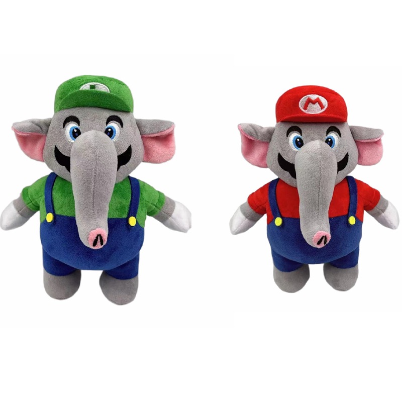 年底清仓超级玛丽 lumalee plush 大象周边毛绒公仔玩具批发