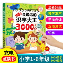 会说话的识字大王3000字 幼儿学前识字认字书幼儿早教儿童发声书