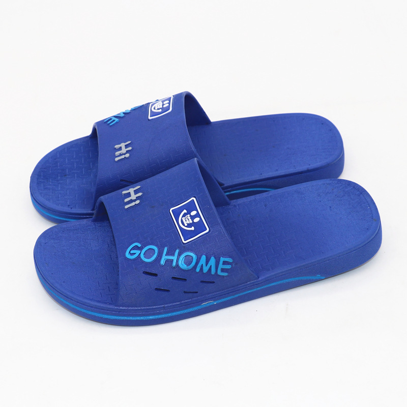 Summer Bathroom Plastic Slippers Men's Wholesale Street Vendor Shoes Soft Bottom Slippers Home Winter Indoor Slippers