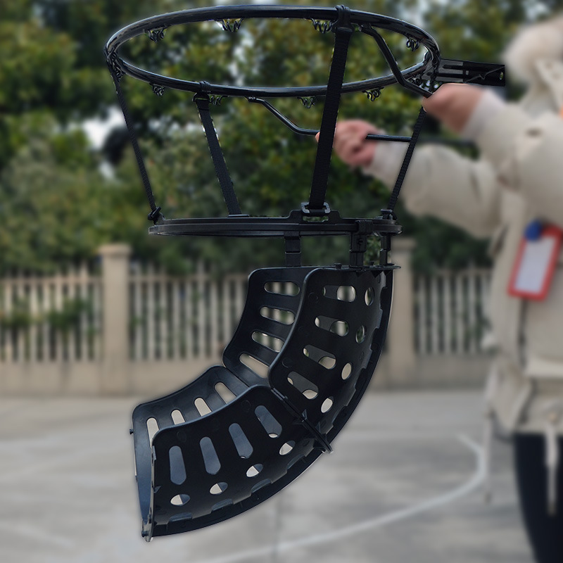 专业投篮辅助器材黑色回球器篮球投球免捡装备家用训练器标准篮框