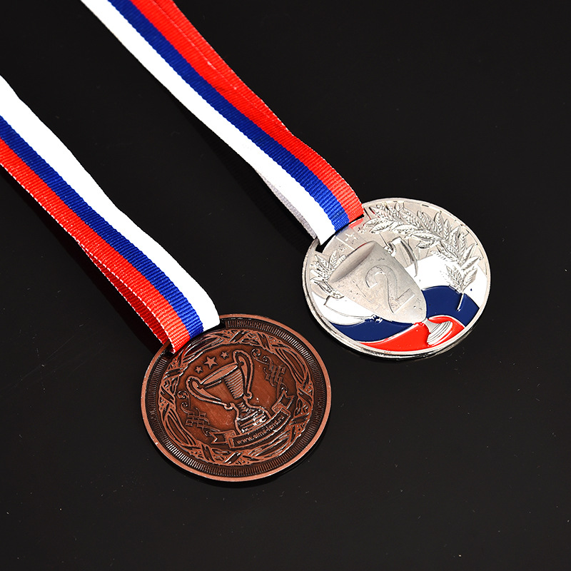 Competition Metal Medal Customization Sports Marathon Listing Souvenir School Kindergarten Honor Medal Customization