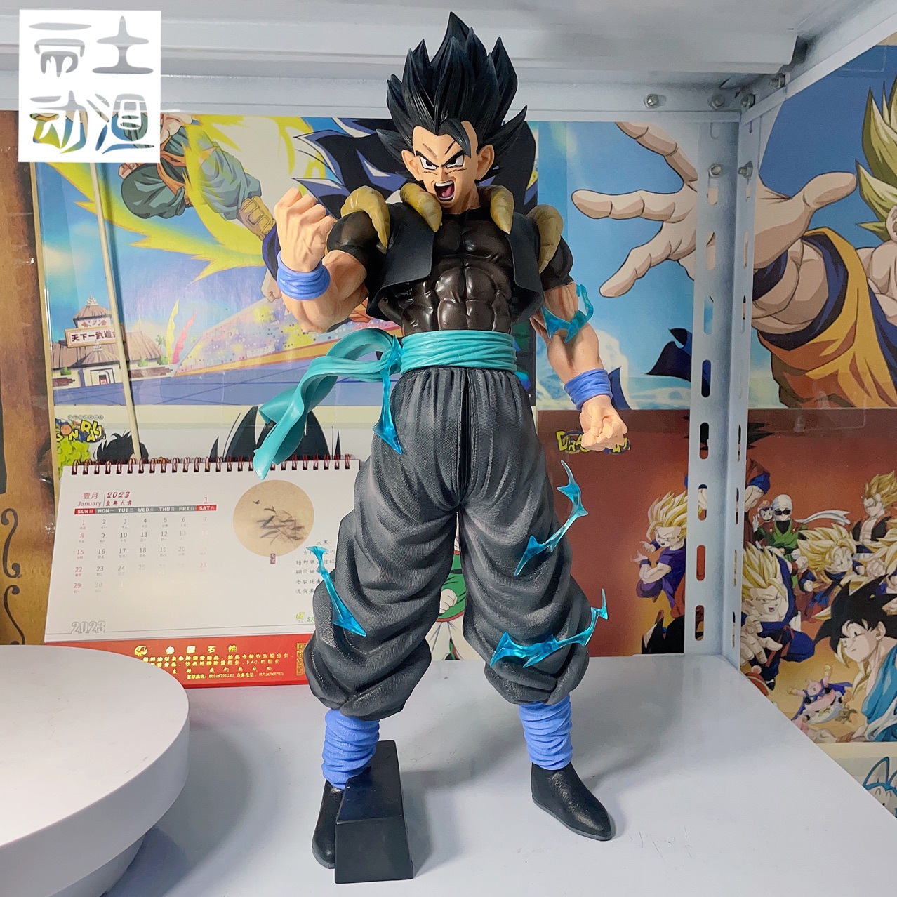 带土动漫自在极意功悟空悟吉塔45cm七龙珠手办动漫摆件悟吉塔45cm