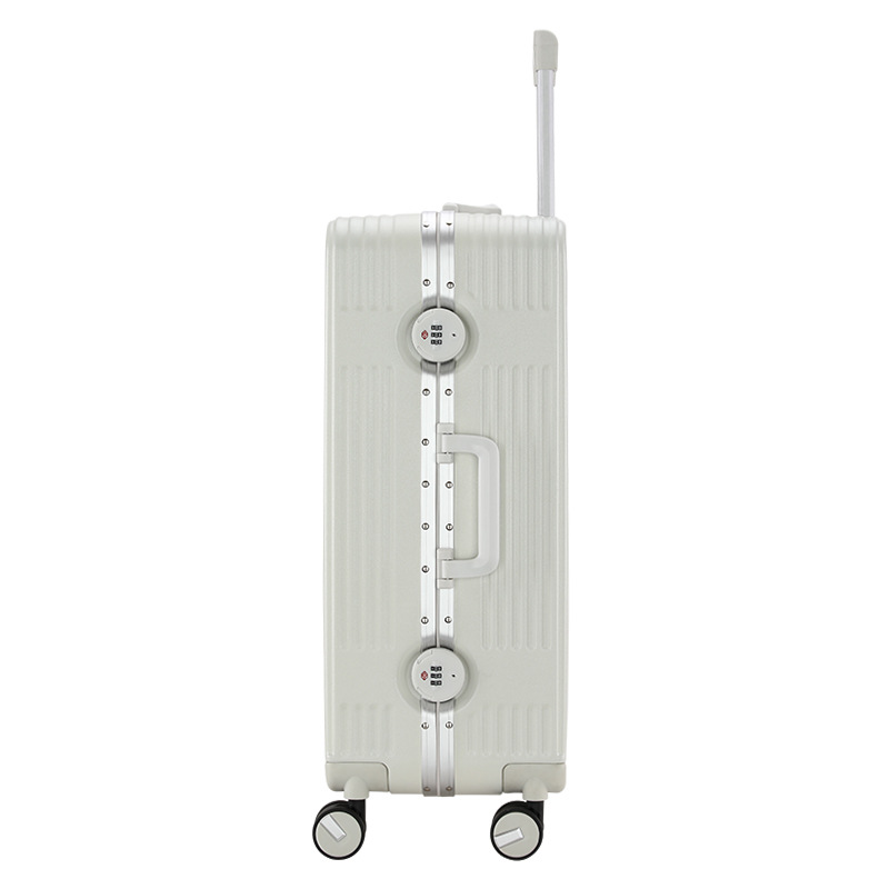 Luggage Mute Universal Wheel Aluminium Frame Luggage Password Suitcase Student Unisex Large Capacity Suitcase