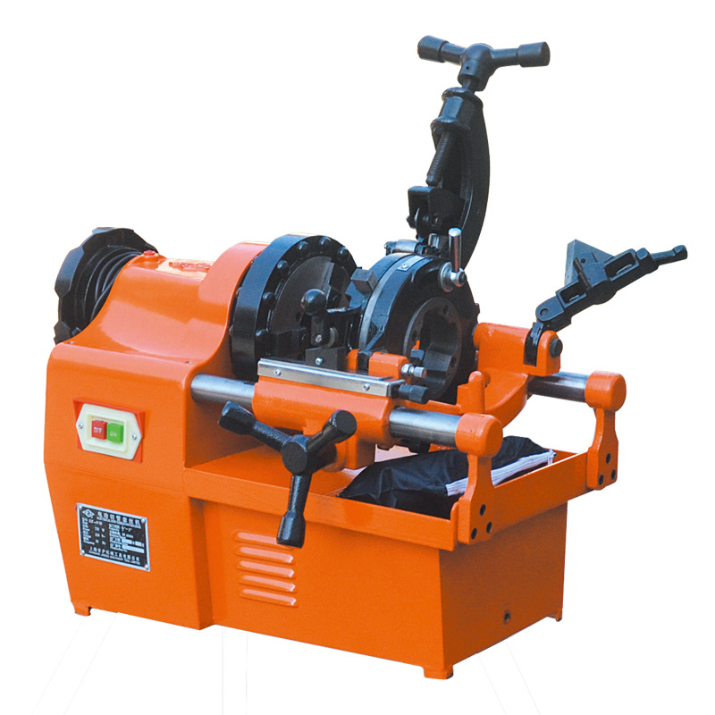电动切管套丝机大功率高速机水管燃气管车丝机多功能管道绞丝虎工