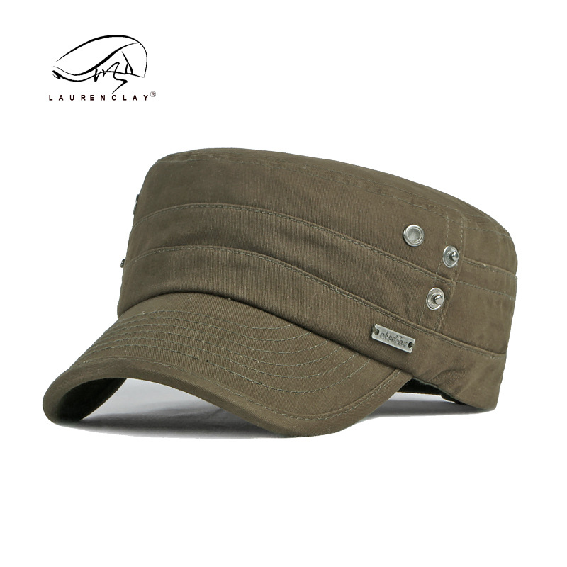 2023 New Personal Korean Style Flat-Top Cap Men's Spring and Summer Thin British Retro Casual Sun-Proof Peaked Cap for Women