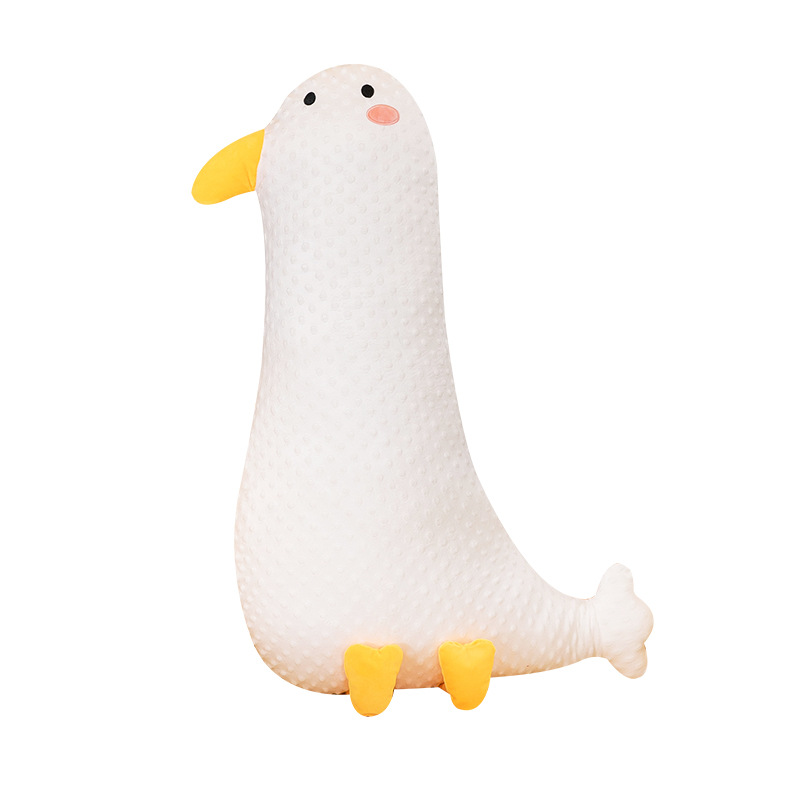 Doudou Velvet Seagull Pillow Decompression Cute Pet Bedding Emotional Comfort