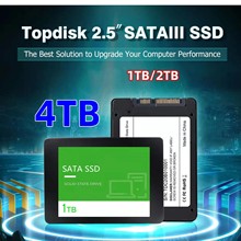 跨境1TB/2TB/4TB SSD SATA3 2.5英寸高速固态硬盘台式 笔记本电脑