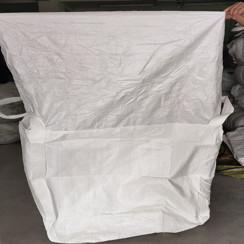 现做90*90*110两吊扎口十字兜底吨包袋集装袋吨袋吊装袋1.5吨