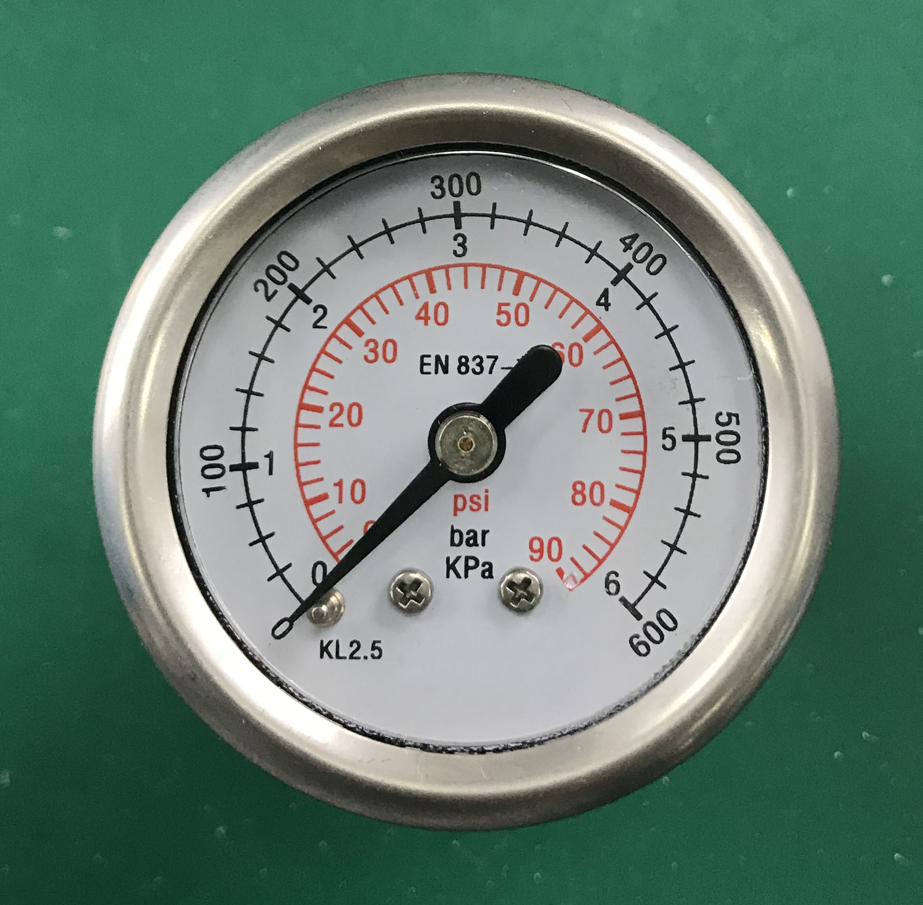 【工厂批发】304不锈钢充油耐震压力表 40mm 600kpa