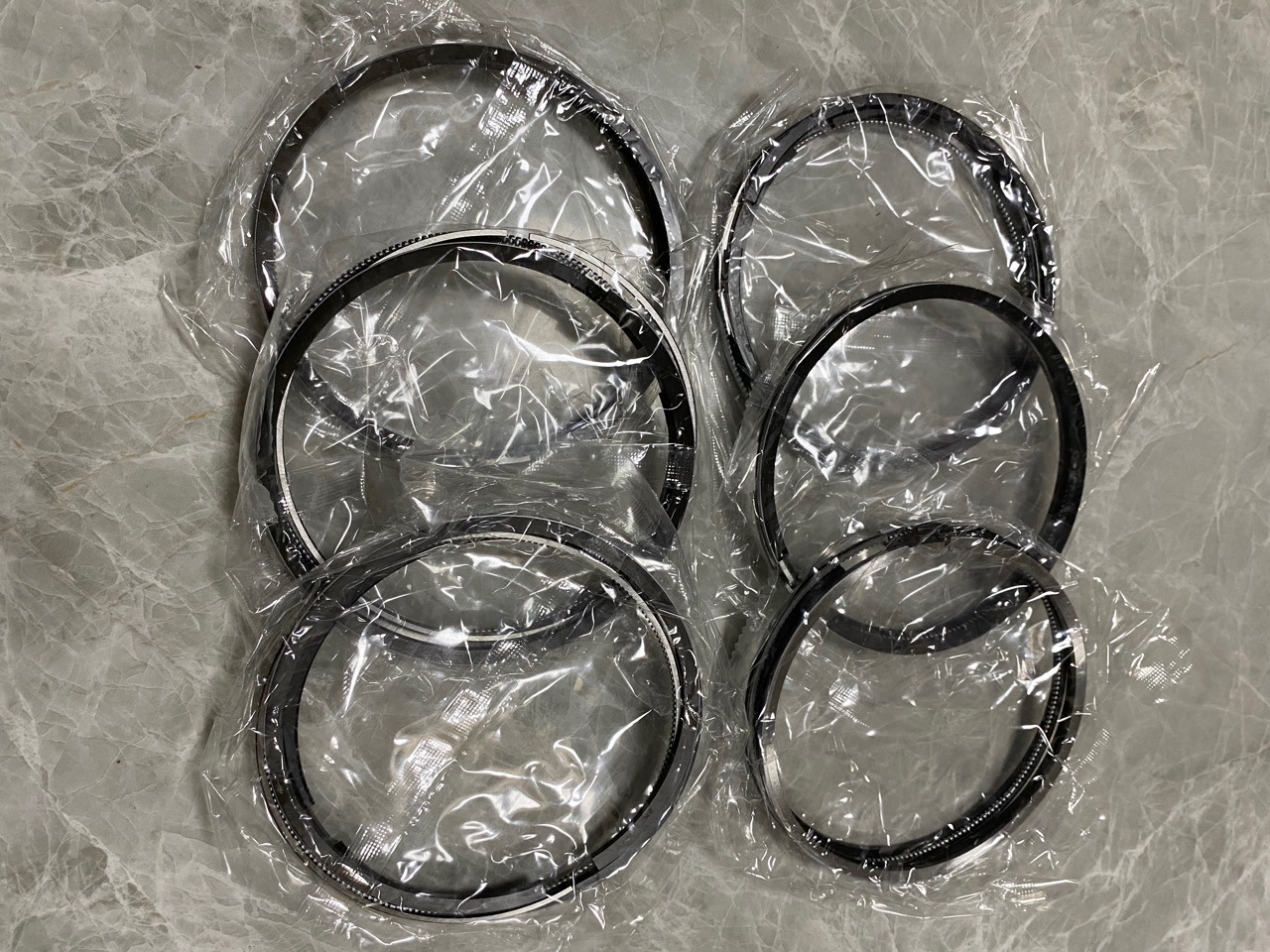 适用于三一挖掘机发动机匹配套活塞环 187812-7752气缸套活塞环