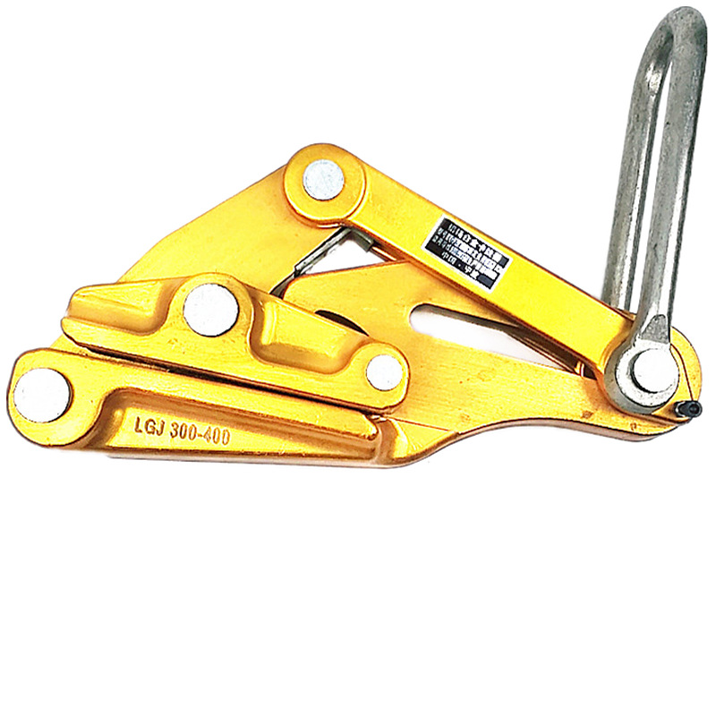 电缆绝缘导线拉紧线器夹头铝镁合金钢绞线卡线器夹线器电工力