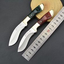 厂家批发户外刀具高硬度锋利水果刀直刀弯刀蒙古手把肉吃羊肉小刀