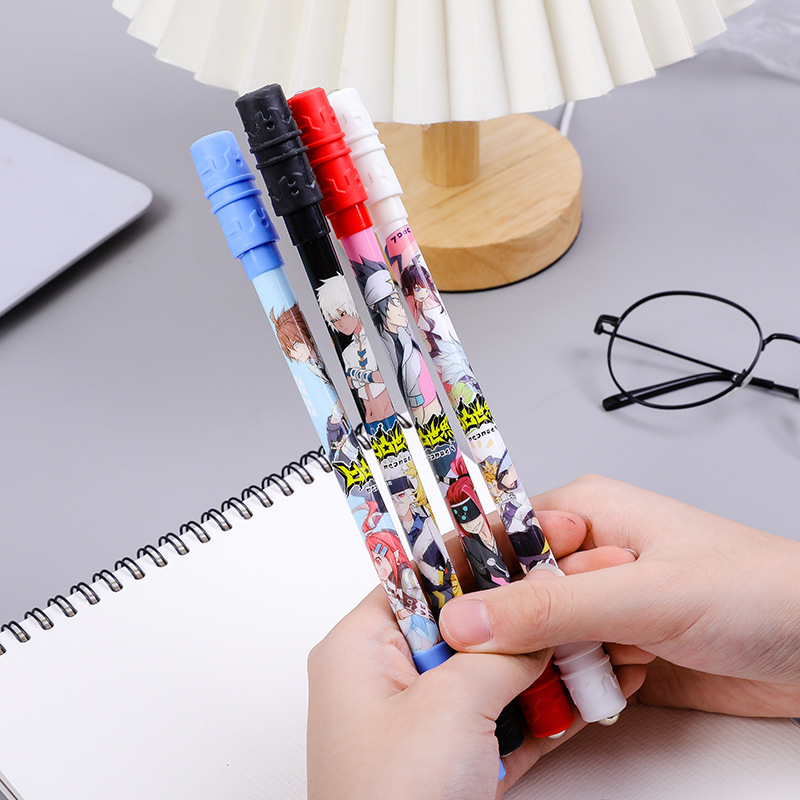 凹凸世界转转笔初学者学生转笔减压笔中小学生旋转笔可书写抖音