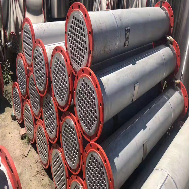 供应二手列管冷凝器板式换热器石墨块冷凝器石墨管冷凝器