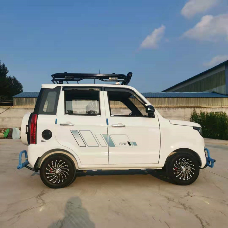 电动代步车五座电动汽车全封闭四轮电动车山区爬坡微型家用电轿