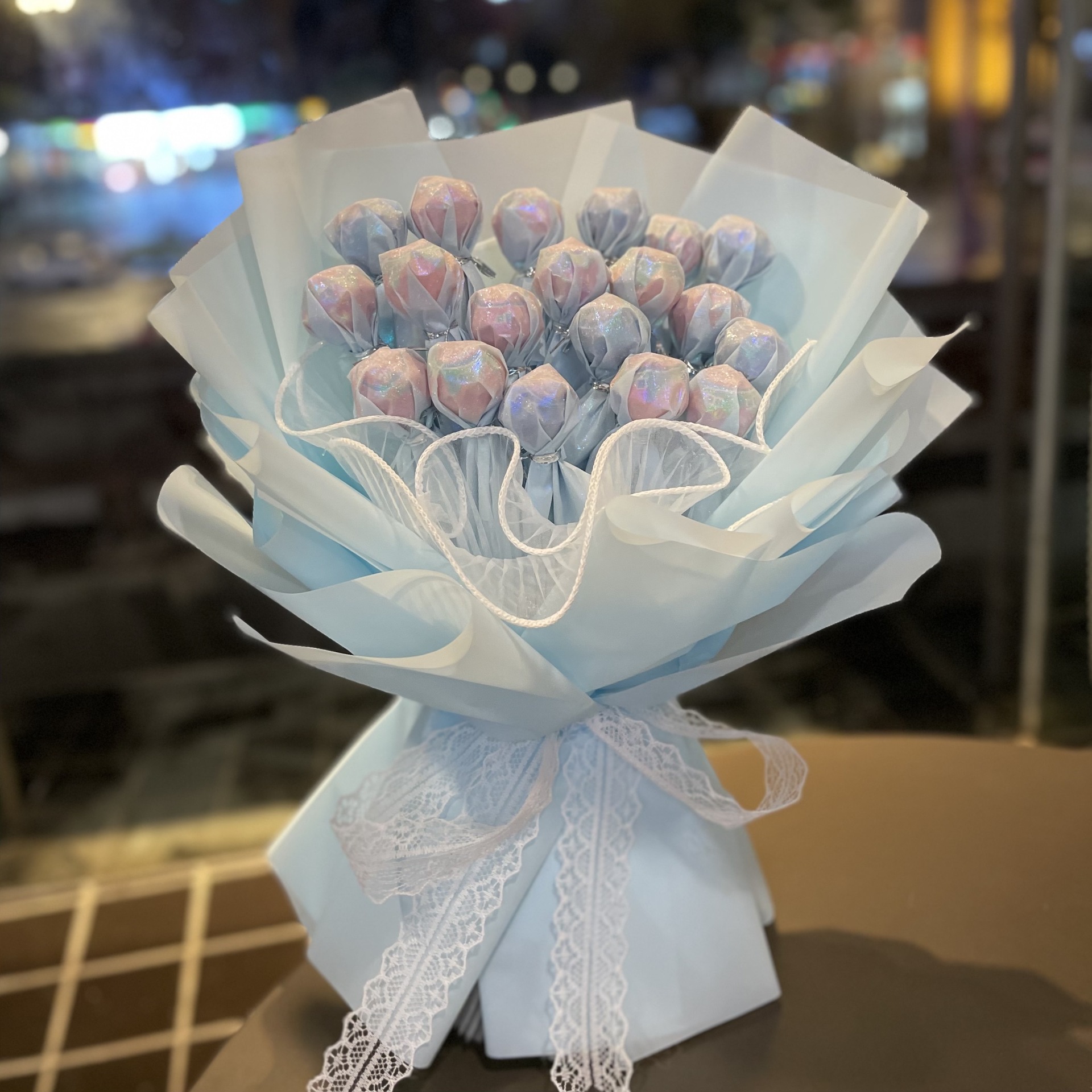 棒棒糖糖果花束成品生日礼物送女生零食手捧花束闺蜜儿童七夕情人