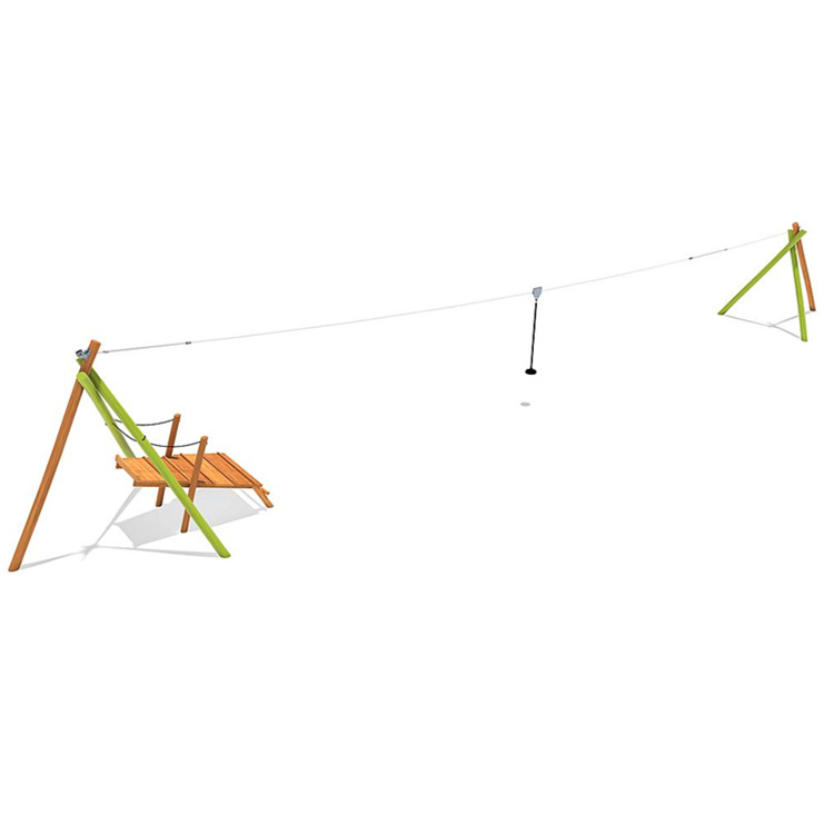 户外滑索体能组合儿童拓展游乐园设施景区公园室外吊缆溜索设备