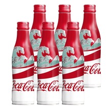 日本可口可乐富士山限定碳酸汽水饮品铝罐装收藏款250ml*30支