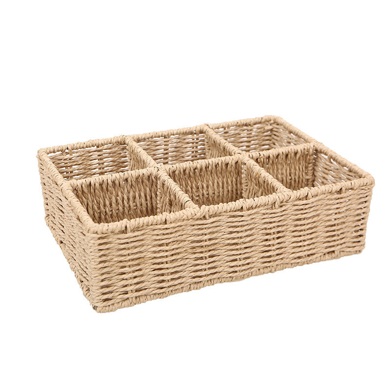 Creative Multi-Palace Grid Storage Basket