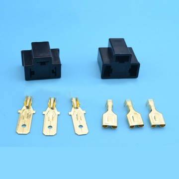 10套 h4汽车大灯灯座接插件3针汽车灯连接器插头-阿里巴巴