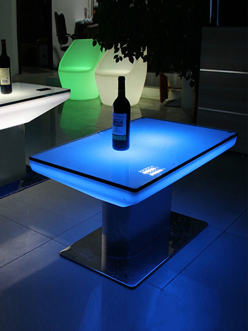 发光吧台桌子