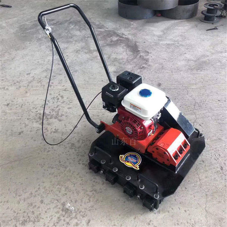 人行道自动铺砖机 小型震动铺砖机 汽油砖块铺平机