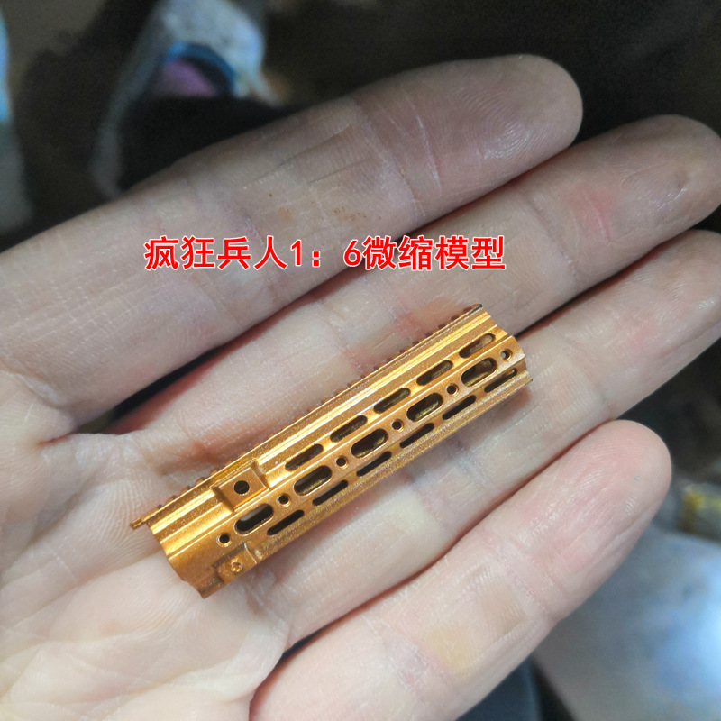 兵人专用1/6缩小模型金属鱼骨越狱 mk16 mk18 pdx mk8 416smr