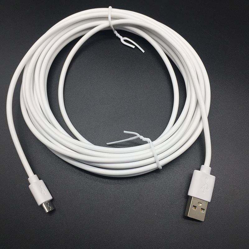 适用监控摄像头电源线延长线充电线安卓数据线加长3米5米10米13米