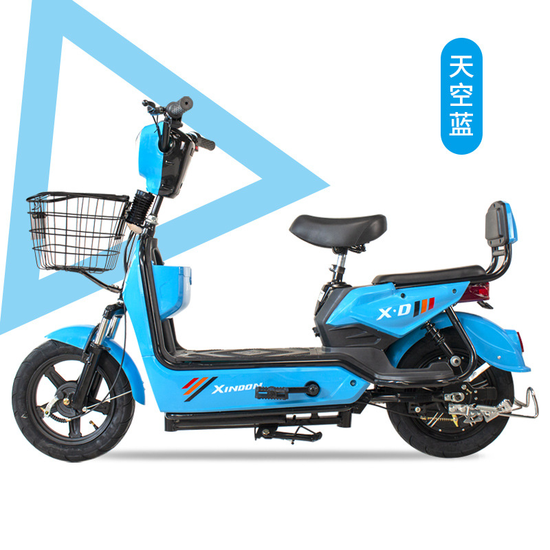 Cross-Border Export Electric Car Adult Electric Bicycle 48V Battery Car Men and Women Scooter Factory Direct Sales Wholesale