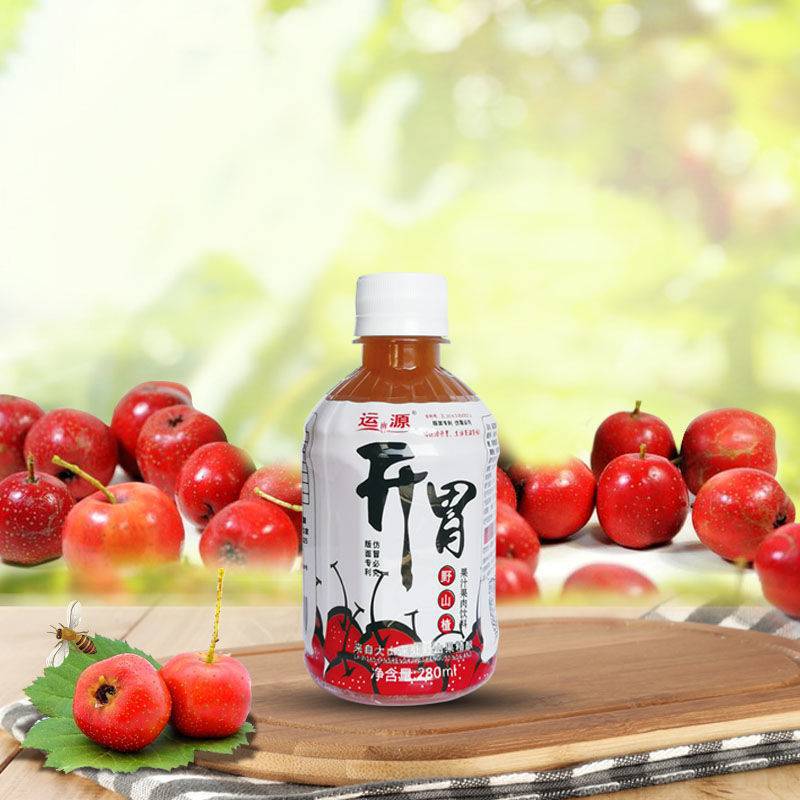 山楂汁饮料源自山楂树下树上好山楂包邮