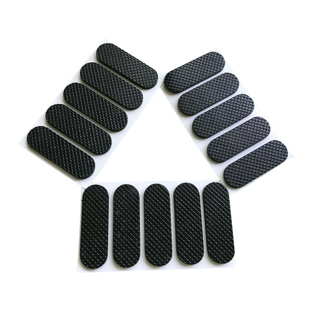 加工定制硅胶背胶自粘胶垫黑色脚垫网格橡胶垫片螺丝圆形硅胶垫圈