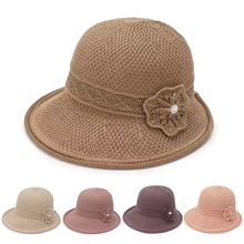 夏季新款女士渔夫帽时尚日系遮阳帽户外软檐太阳帽薄款夏凉女帽