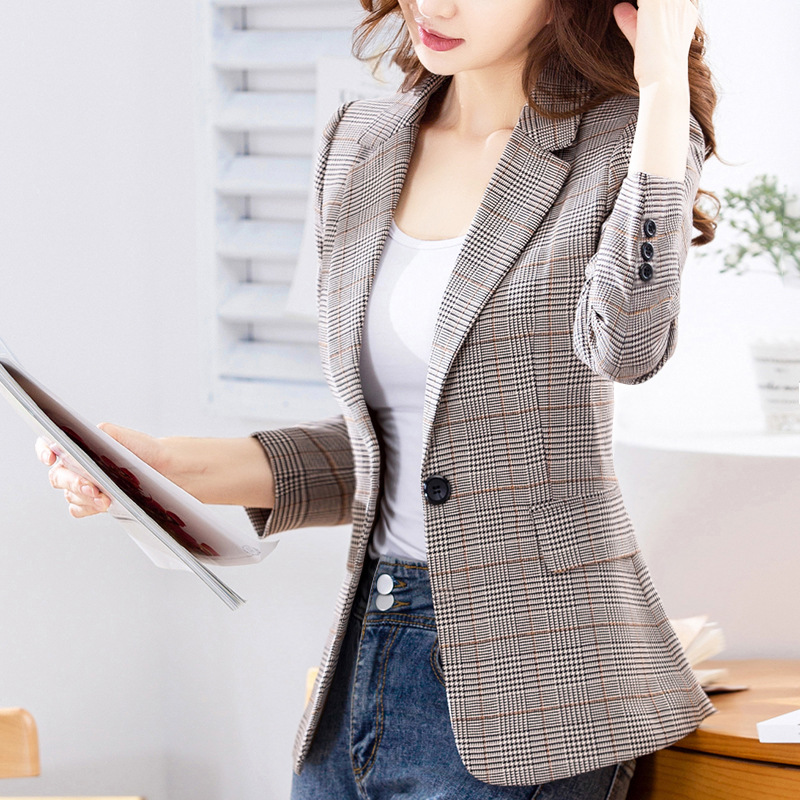 西装外套女2020秋冬女装新品连帽长袖冬装卫衣女外套加厚上衣现货一件