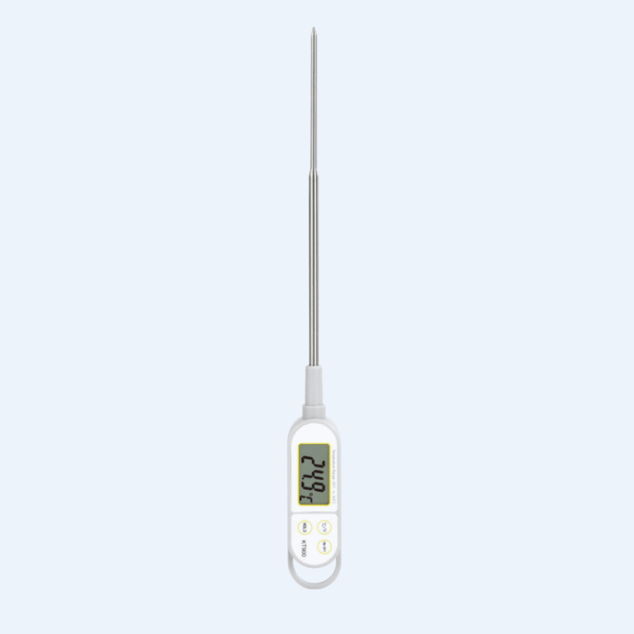 New Stainless Steel Probe Type Food Thermometer Commercial Household Kitchen Electronic Oil Thermometer Water Thermometer
