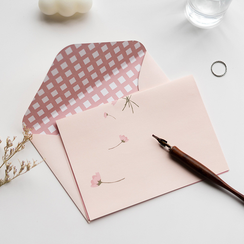 信封信纸套装文艺简约浪漫情人节表白告白情书七夕创意情侣礼物