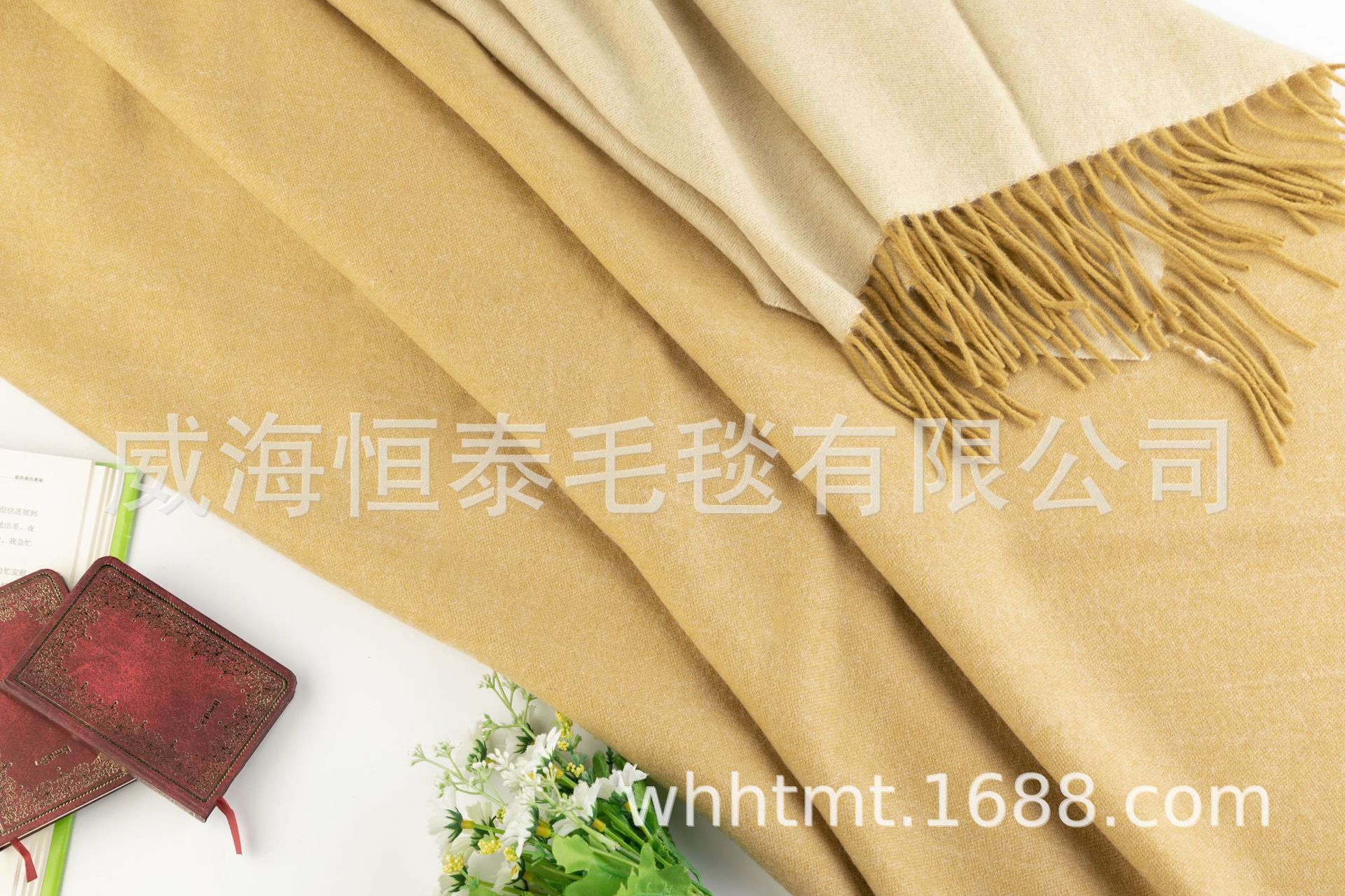 Processing Customized Export Domestic Sales Woolen Blanket Cashmere Blanket Light Shawl Welcome to Consult