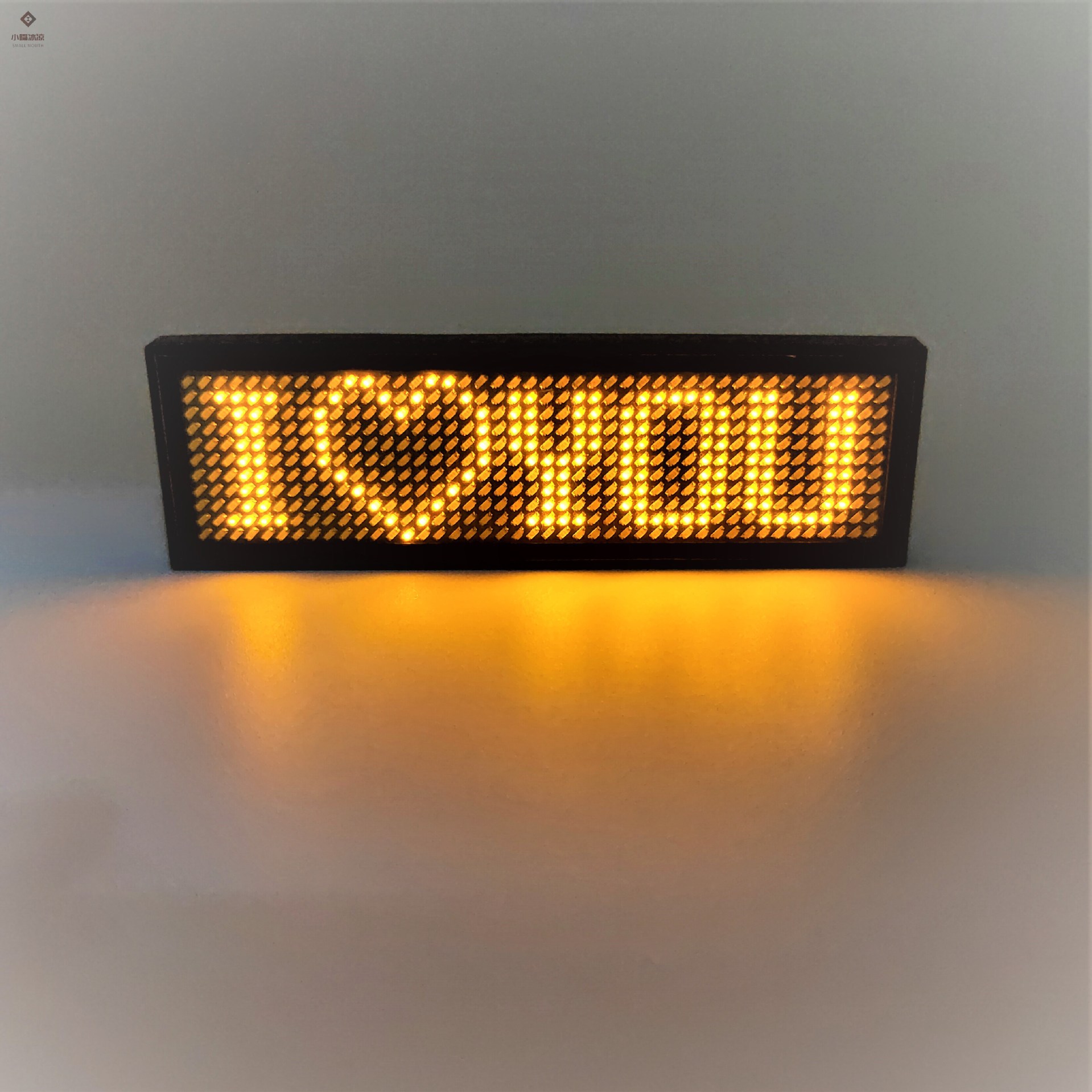 卡滚动字幕屏充电电子发光牌驾酒后代驾灯led胸牌显示屏工牌胸