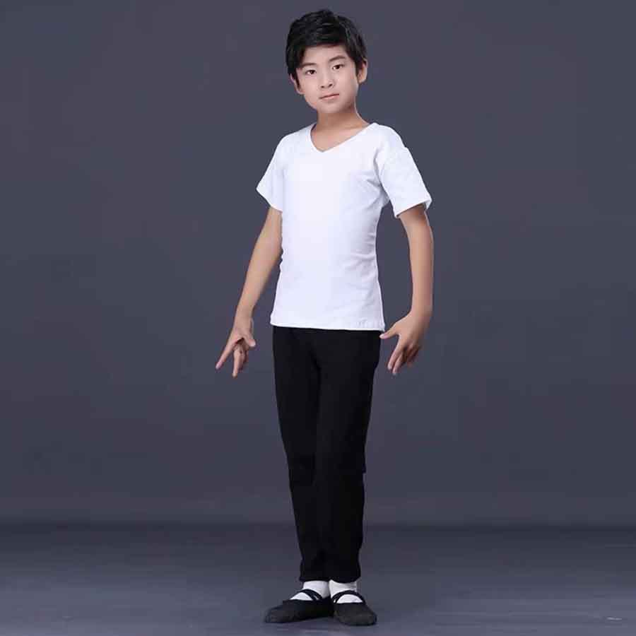 儿童舞蹈服男款长袖体操服民间表演选择快递画瓶