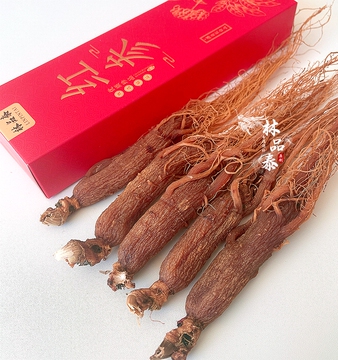 红参整支材人参东北长白山红参整根无糖野生高丽参红叁片-阿里巴巴