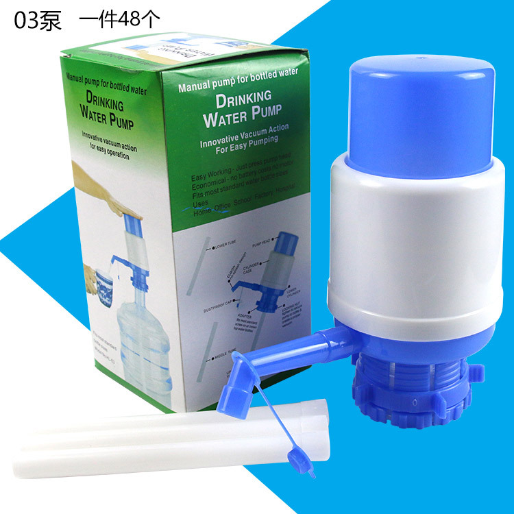 factory direct supply mineral water bucket hand pump plastic pump household convenient pumping water device pump