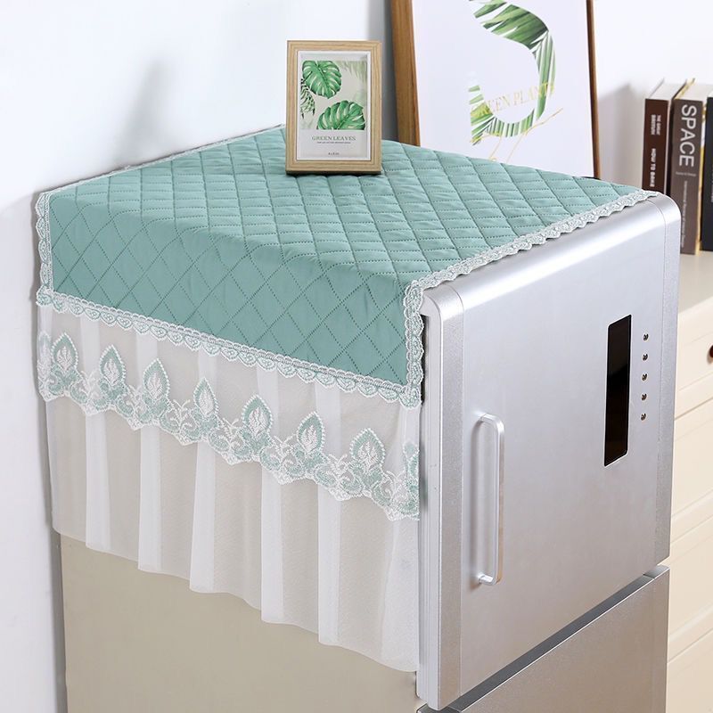 防尘罩冰箱防尘布冰箱顶盖布遮尘布家用布罩万能盖布防尘遮挡布巾