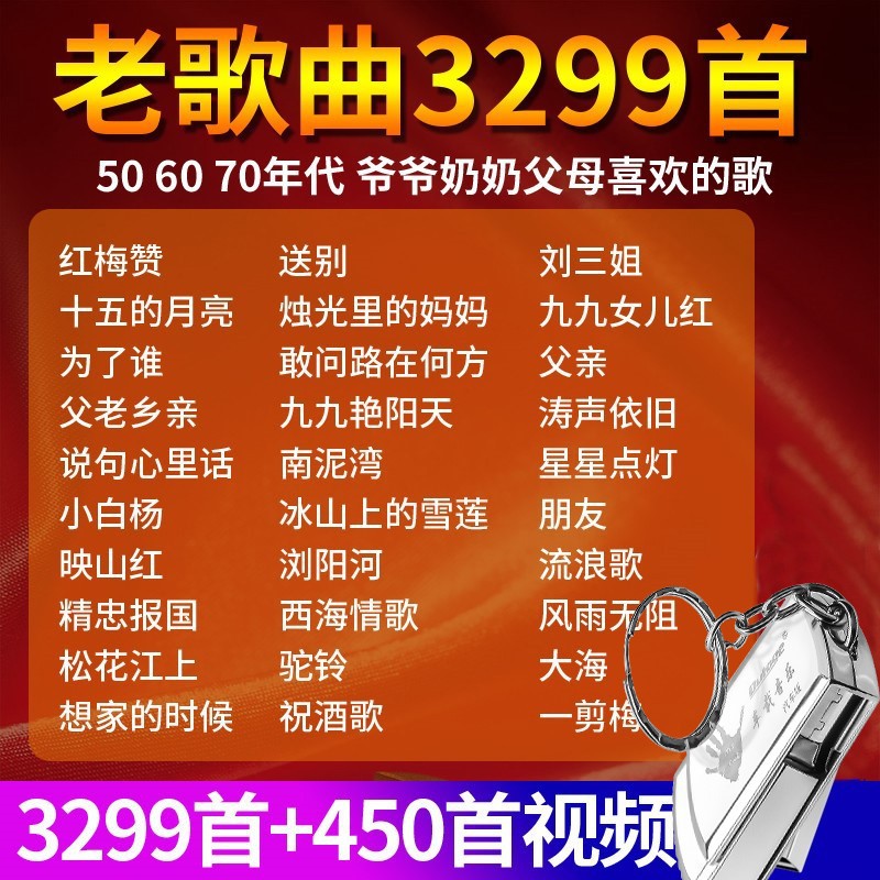 70/80/90经典怀旧车载无损老歌音乐u盘老人歌曲国粤语成名金曲mp3