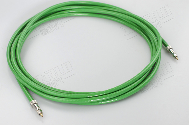 高功率hpsma905光纤 端面带凹槽光纤 悬空sma905 纤芯sih400um