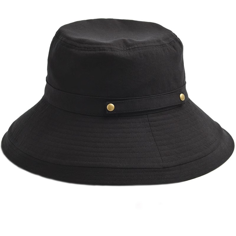 Japanese UV Big Brim UV Protection Fisherman Hat Sun Protection for Men and Women Waterproof and Foldable All-Matching Sun-Proof Bucket Hat