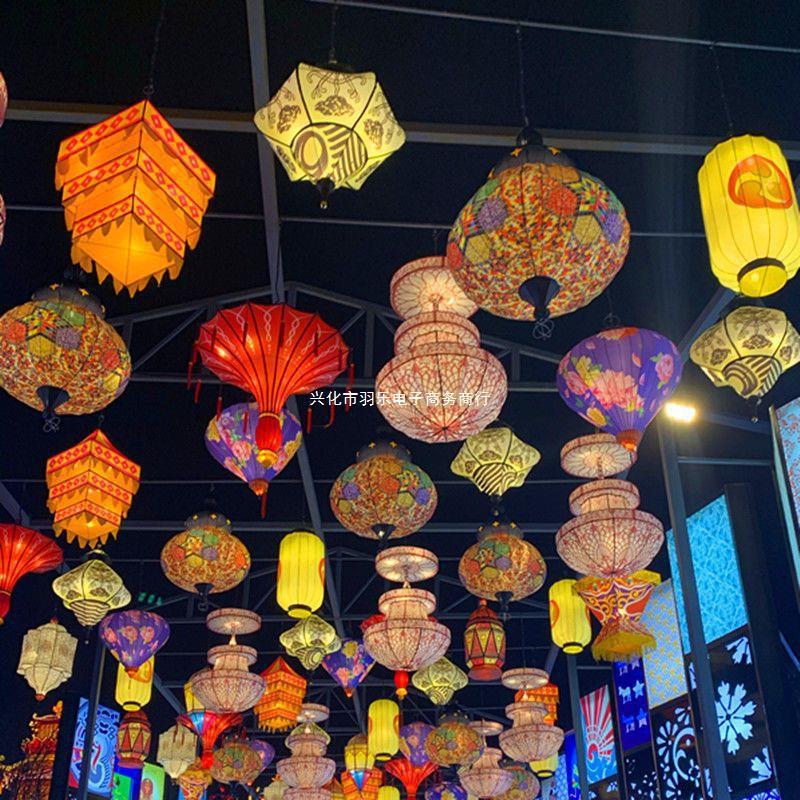 1装饰灯笼户外灯会景区商场街道亮化装饰自贡花灯-阿里巴巴