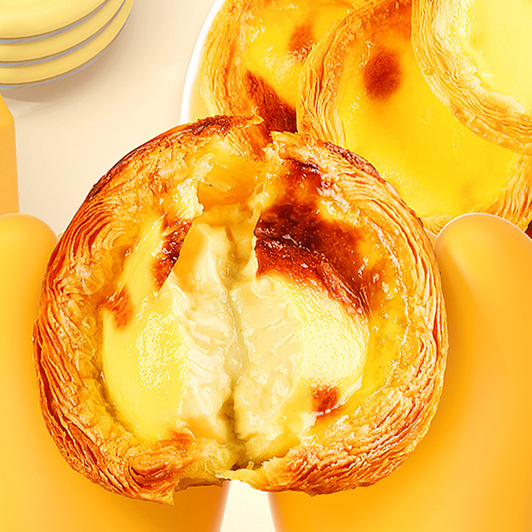 葡式蛋挞皮30个装家用蛋挞皮带锡纸托速冻葡式蛋挞酥皮家用烘焙